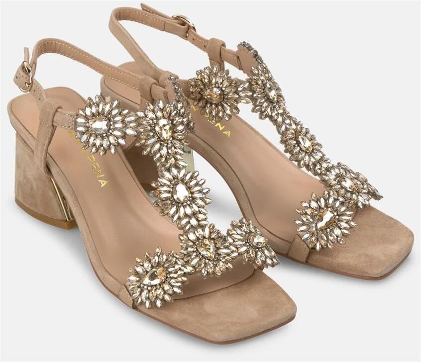 Alma EN Pena Rhinestone hoge hak sandaal