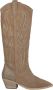 Alma en Pena Leren cowboy laarzen met strass details Brown Dames - Thumbnail 1