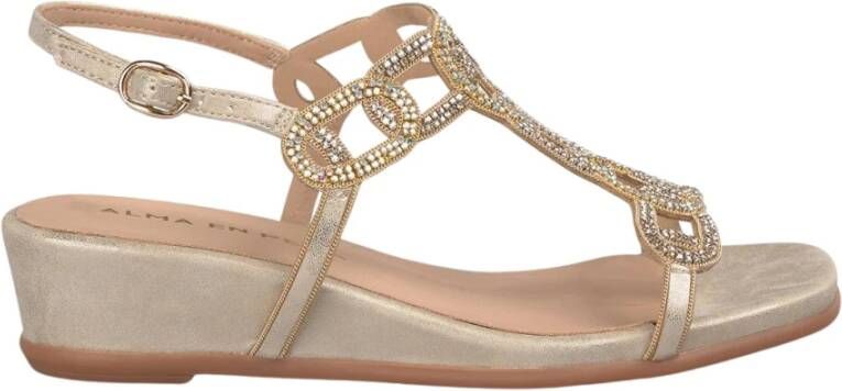 Alma EN Pena Rhinestone mid sandal