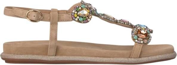 Alma EN Pena Rhinestone parel sandaal