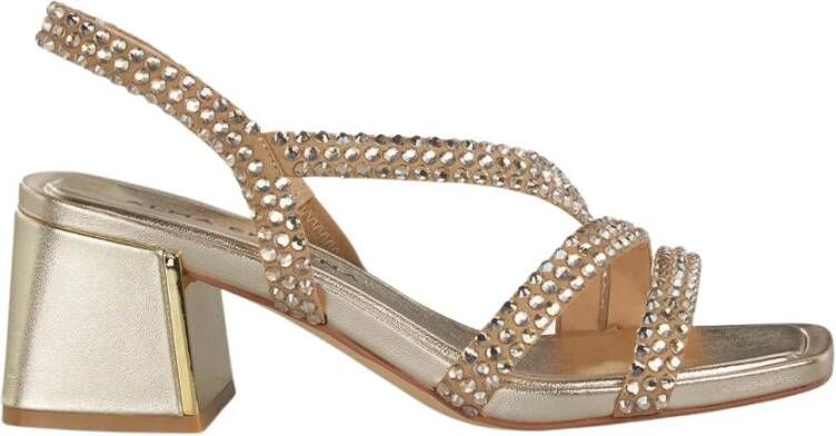 Alma EN Pena Rhinestone sandaal zonder rits