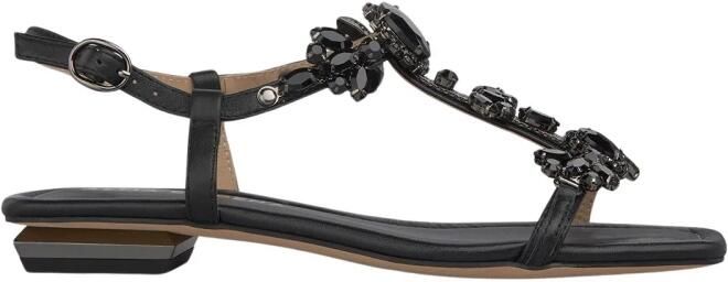 Alma EN Pena Rhinestone Strap Sandal