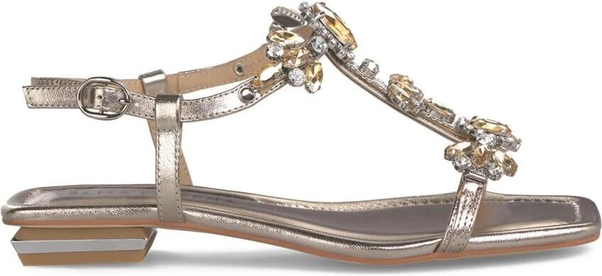 ALMA EN PENA Rhinestone Strap Sandal