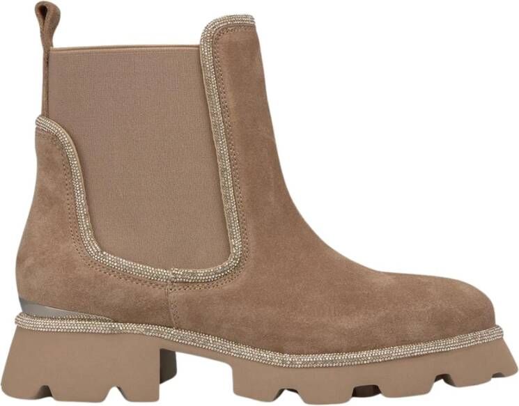 Alma EN Pena Rhinestone track bootie