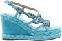 Alma en Pena Villach Sandal Blue Dames - Thumbnail 2