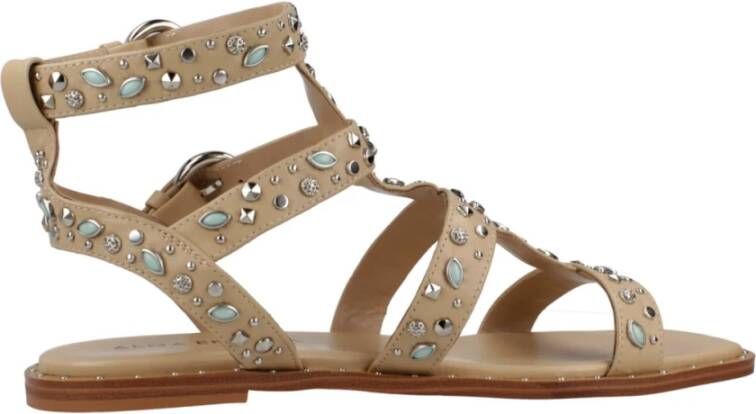 Alma EN Pena Romeinse Stijl Platte Sandalen