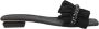 Alma en Pena Ruffled Flat Sandal Black Dames - Thumbnail 1