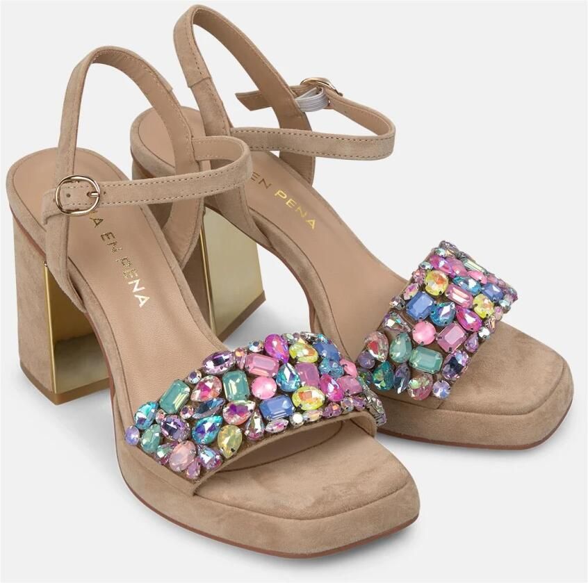 Alma EN Pena Sandaal brede strass band