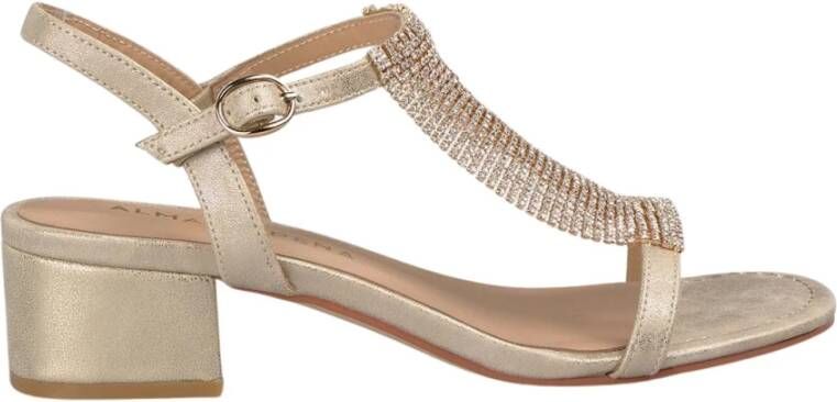 Alma EN Pena Sandaal mesh strass hak