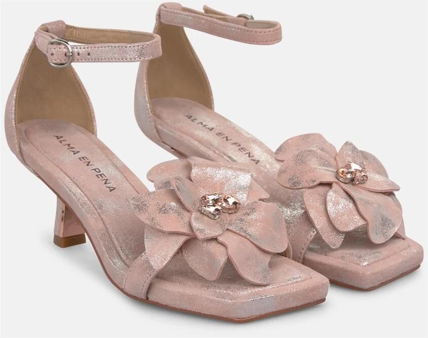 Alma EN Pena Sandaal met bloemapplicatie - Foto 2