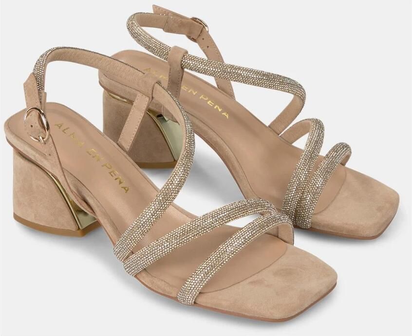 Alma EN Pena Sandaal met brede hak