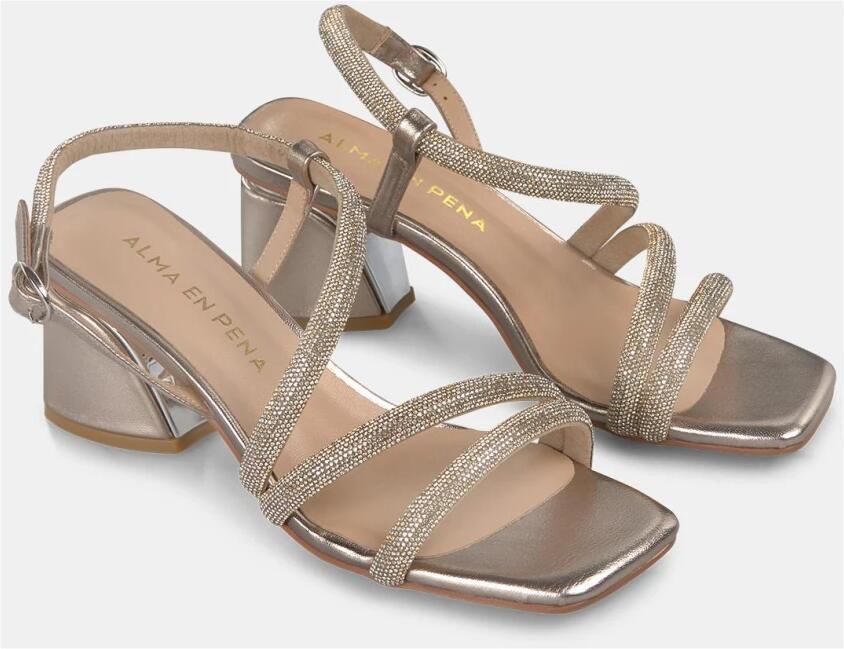 Alma EN Pena Sandaal met brede hak