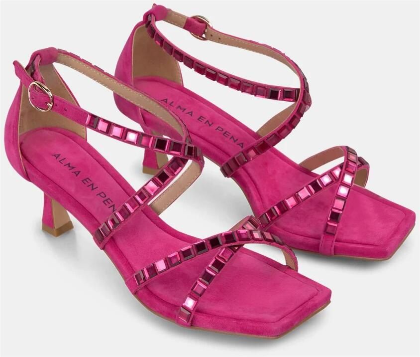 Alma EN Pena Sandaal met juweelbanden