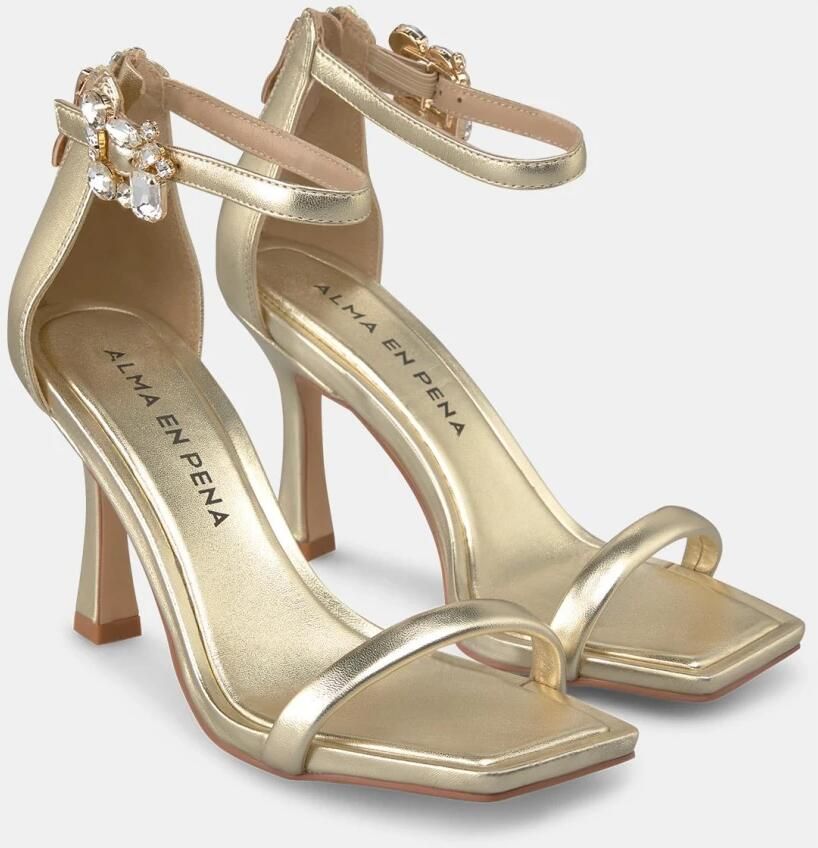 Alma EN Pena Sandaal met juweelgesp