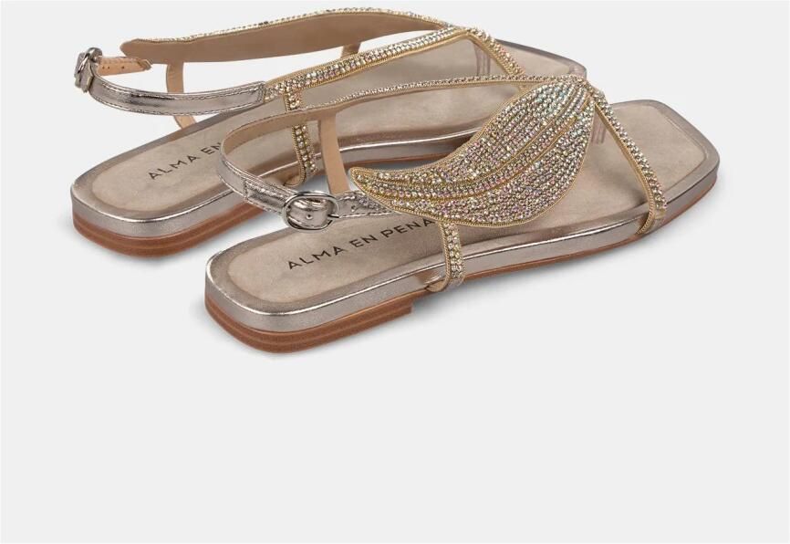 Alma EN Pena Sandaal met kralen teen