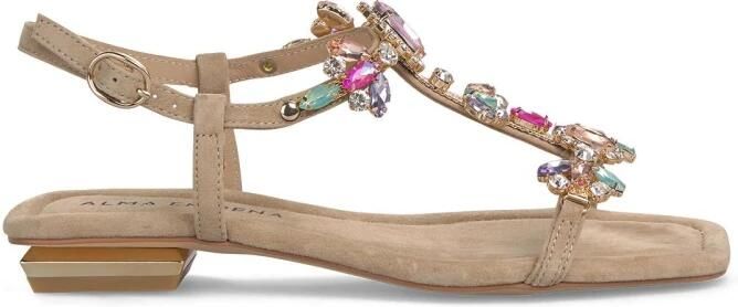 Alma EN Pena Sandaal met strassteentjes