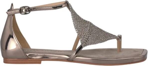 Alma EN Pena Sandaal plat mesh strass
