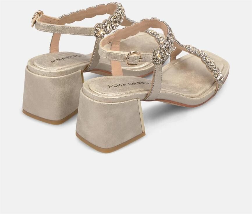 Alma EN Pena Sandaal strass details hak