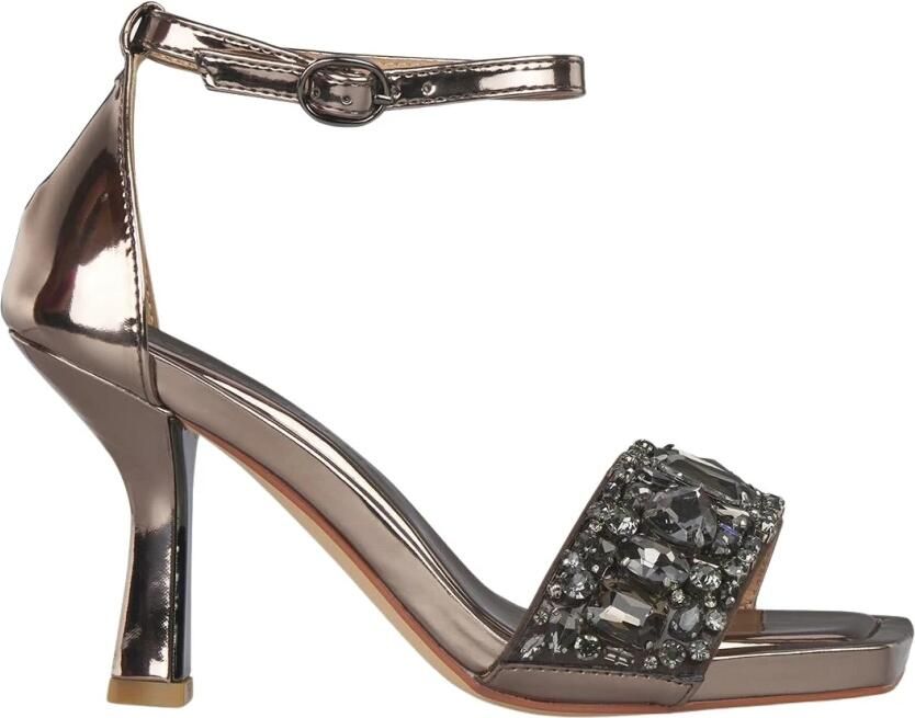 Alma EN Pena Sandalen met hak en strass-bandjes