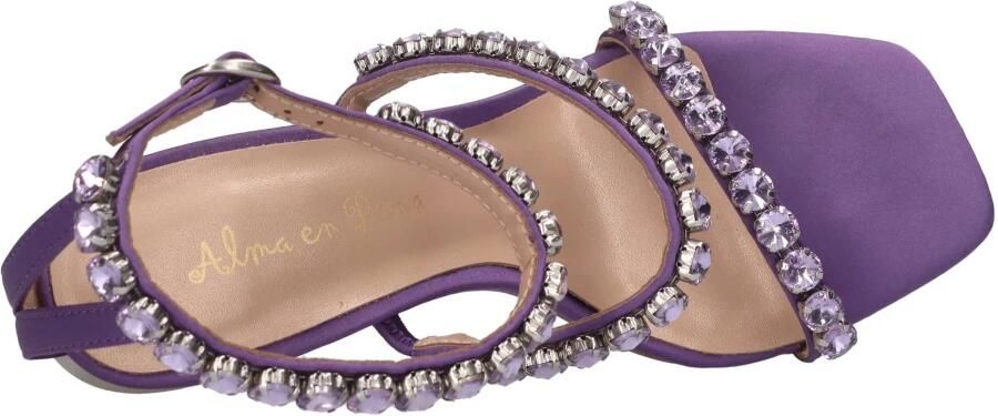 Alma EN Pena Satijnen Sandalen met Applicaties - Foto 2