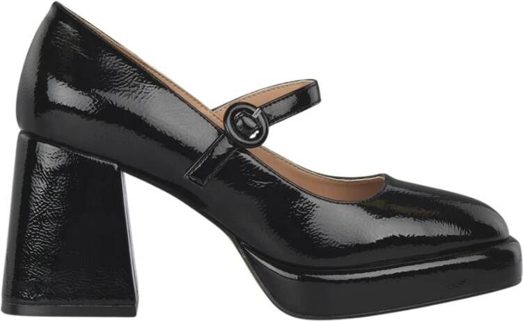 Alma EN Pena Schoen met brede hak en bandje