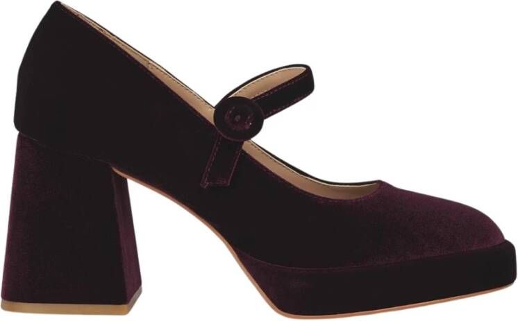 Alma EN Pena Schoen met brede hak en bandje