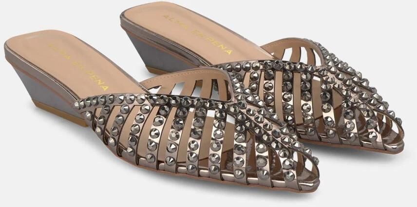 ALMA EN PENA Slingback Mules met Mesh Effect - Foto 2