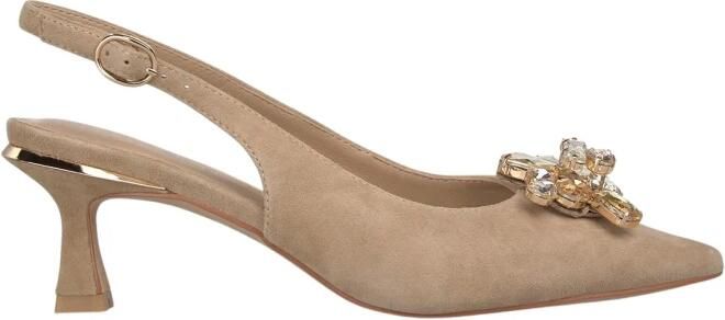 Alma EN Pena Slingback Pump met Juweeldetail