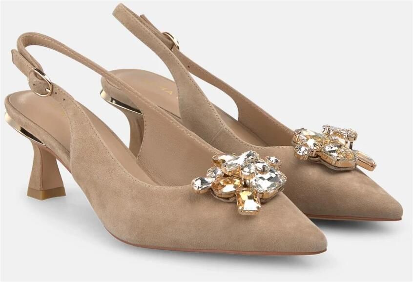 Alma EN Pena Slingback Pump met Juweeldetail - Foto 2