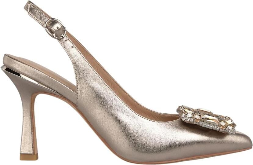 Alma EN Pena Slingback Pump met Multicolor Strassgesp