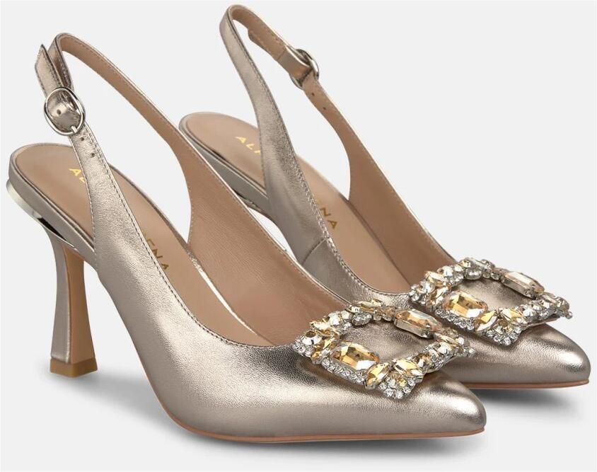 Alma EN Pena Slingback Pump met Multicolor Strassgesp - Foto 2