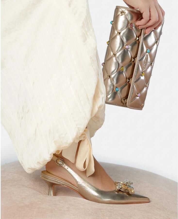 Alma EN Pena Slingback Pumps met Speciale Strass-steentjes - Foto 2