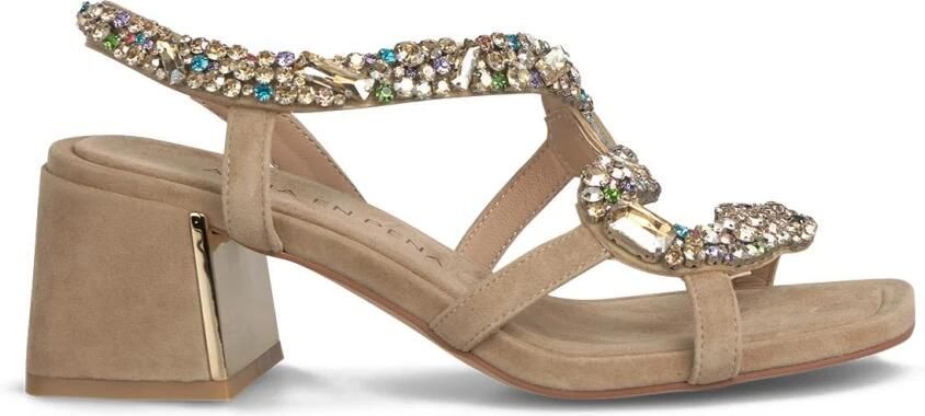 Alma EN Pena Snake Heel Sandal