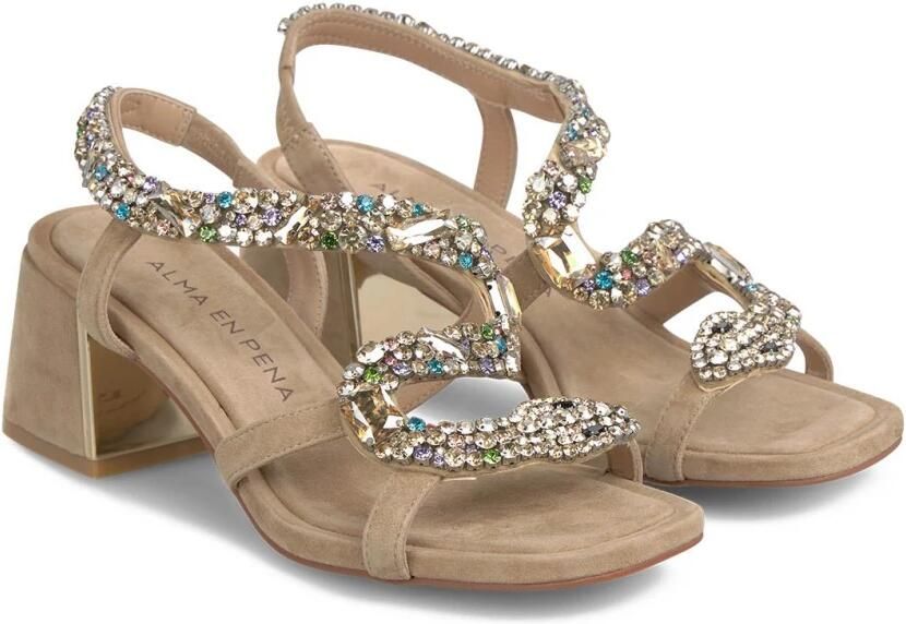 Alma EN Pena Snake Heel Sandal - Foto 2