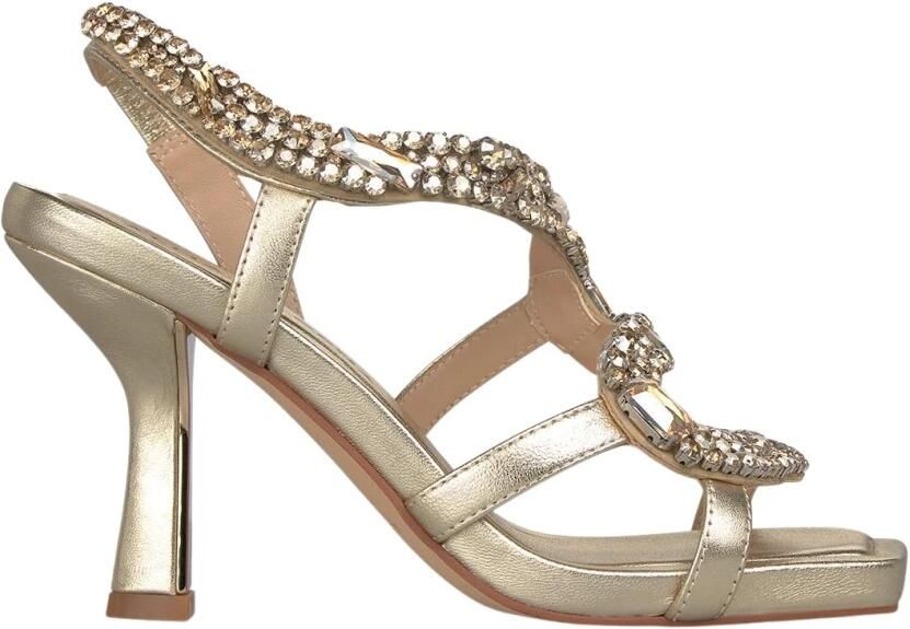 Alma EN Pena Snake Heel Sandal