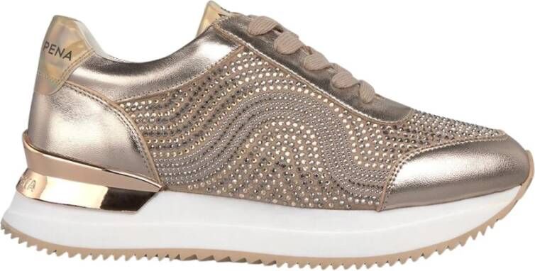 Alma EN Pena Sneaker met strassprint