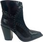 Alma en Pena Enkellaarsjes met hoge hakken en studs Black Dames - Thumbnail 4