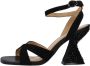 Alma en Pena Stijlvolle hoge hak sandalen Black Dames - Thumbnail 3