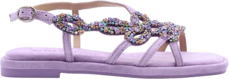 Alma en Pena Stijlvolle Sandaal Kitzbuhel Purple Dames