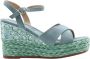 Alma en Pena Stijlvolle Wedges voor elke gelegenheid Green Dames - Thumbnail 2