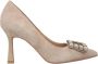 Alma en Pena Stiletto hoge hak schoen met ornament Beige Dames - Thumbnail 1