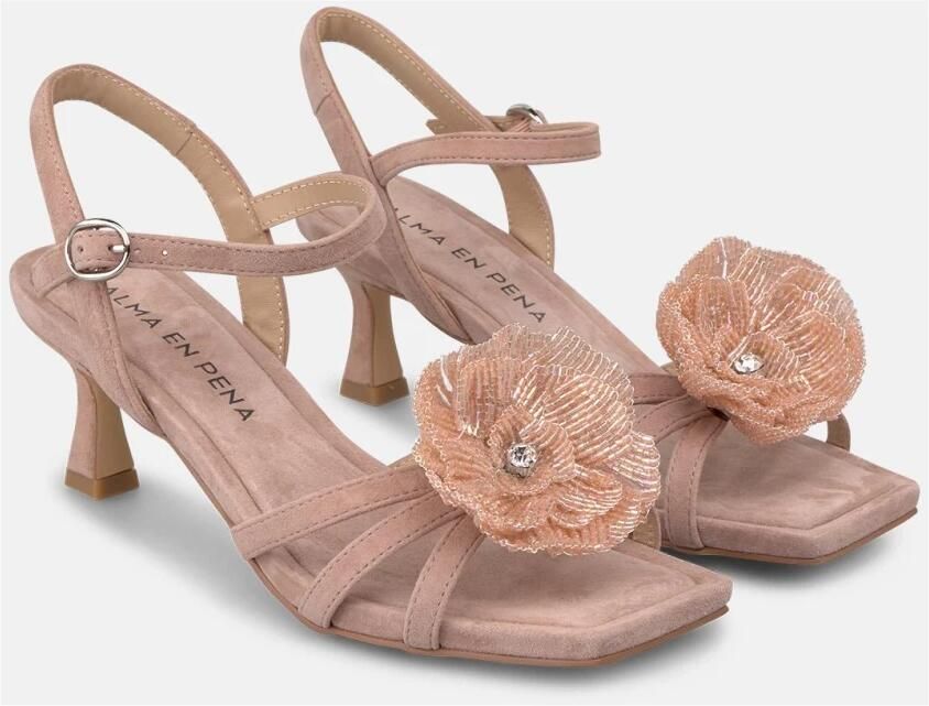 Alma EN Pena Strass bloem sandaal