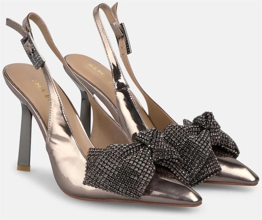 Alma EN Pena Strass strik hiel schoen