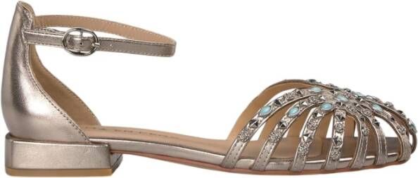 Alma EN Pena Studded cage sandal