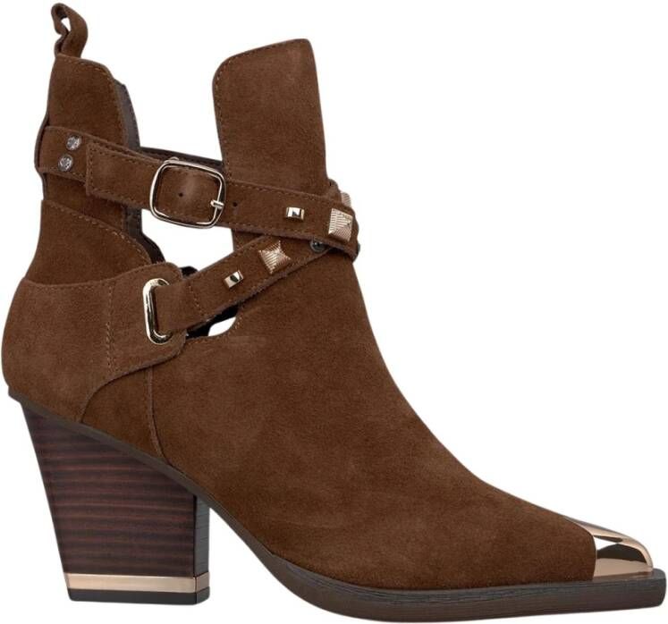 Alma EN Pena Studded en gesp bootie