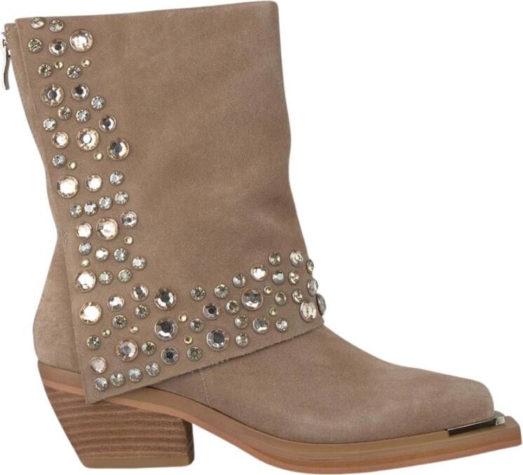 Alma EN Pena Studded enkellaars