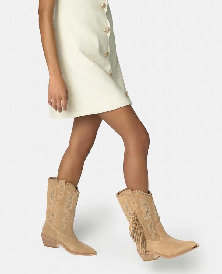 Alma EN Pena Suède Laarzen Met Franjes - Foto 2