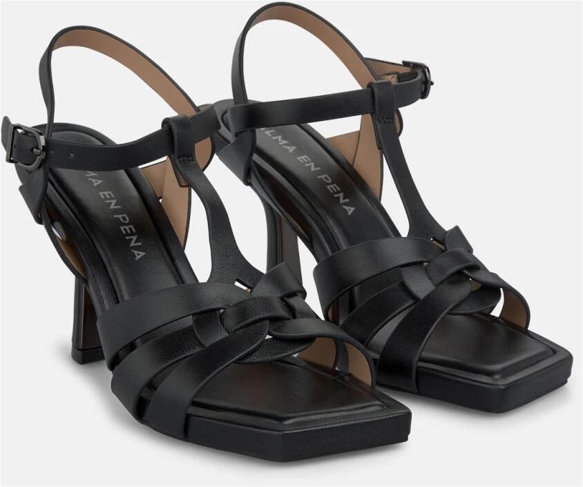 Alma EN Pena T-Strap Sandaal Medium Hak - Foto 2