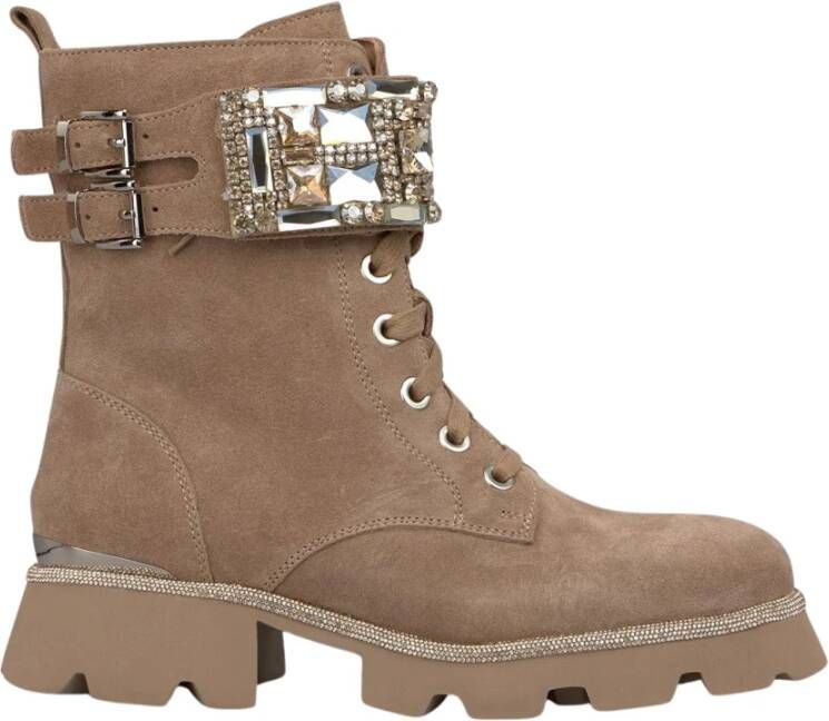 Alma EN Pena Track bootie juweel details