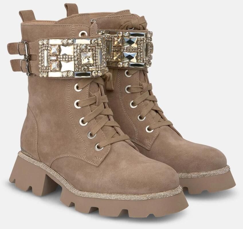 Alma EN Pena Track bootie juweel details